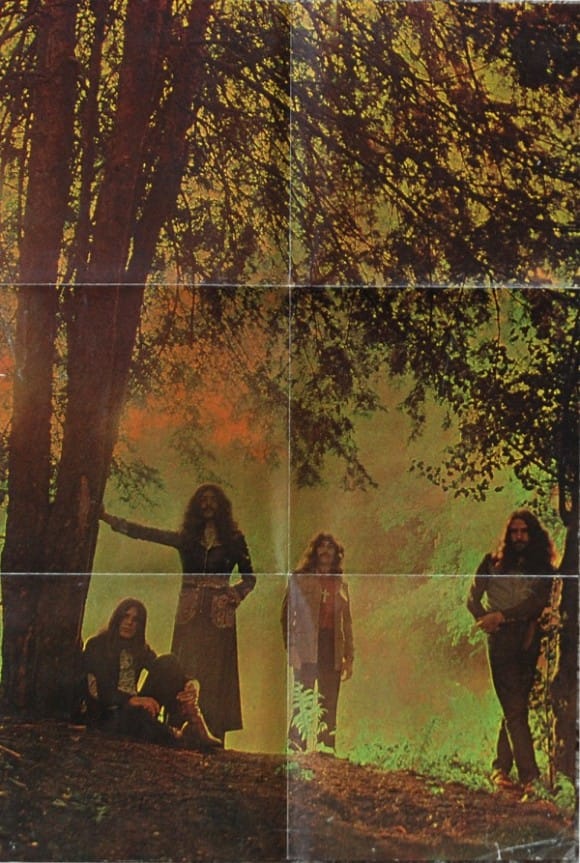 The poster that came with Masters of Reality