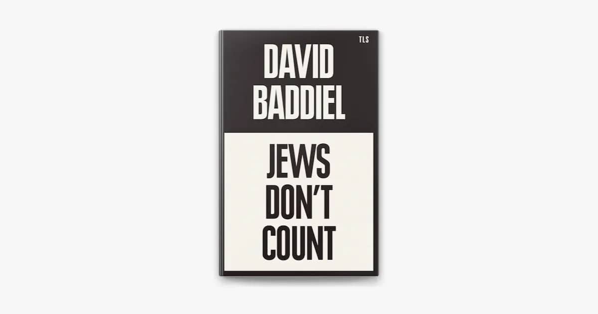 Just finished reading: “Jews Don’t Count” – David Baddiel